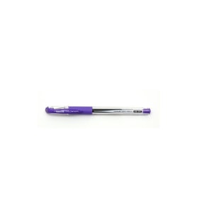 Uni-Ball Roller Kalem Signo Needle İğne Uç 0.38 MM Mor Roller Kalem (10 Lu Paket)