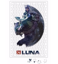 Luna Dota 2 Puzzle 240 Parça Yapboz