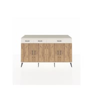 Hyperion Konsol 4 Raflı 3 Çekmeceli 4 Kapaklı 176x44x99 Aytaşı-Çam/Aytaşı