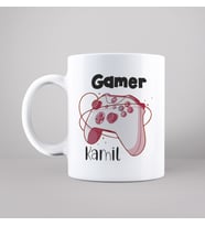Gamer ( Oyuncu ) Tasarımlı Kupa Kişiye Özel
