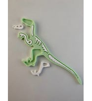 Velociraptor Dİnazor Çocuk Okul Kreş Eğitici Öğretici Sevimli Puzzle