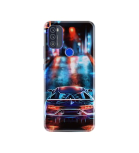 Reeder P13 Blue Max 2021 Kılıf Silikon Desen Neon Cars 1724