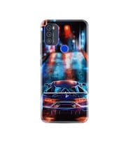 Reeder P13 Blue Max 2021 Kılıf Silikon Desen Neon Cars 1724
