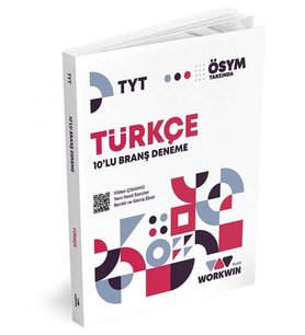 TYT TÜRKÇE 10'LU Branş Denemeleri  Video Çözümlü  ÖSYM Tarzında (Çok Renkli)