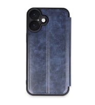 Apple İphone 16 Plus Kılıf Flip Cover - Lacivert