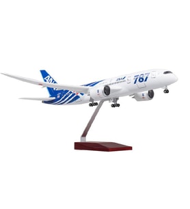 HEDİYELİK-MAKET UÇAKLAR-ANA-ÖLÇEK : 1:130 43 CM-JB787ANA