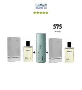 575 + 575 Erkek Parfüm Edp 50 ml Woody + No: 575 Erkek Deodorant 150 ml Woody -Mnms575deoset