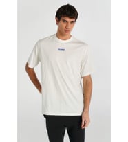 Hummel Lessi Oversize Erkek Tişört (Beyaz)
