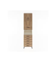Hyperion Dolap 3 Raflı 6 Çekmeceli 2 Kapaklı 60x44x243 Aytaşı-Çam