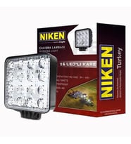 Niken Kare Led Çalışma Lambası 16 Ledli Off Road Sis Lambası