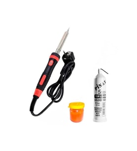 60 Watt Profesyonel Lehim Makinesi Tel ve Pasta Tam Set