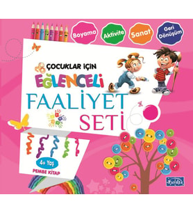Eğlenceli Faaliyet Seti - Pembe - 4+ Yaş