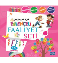 Eğlenceli Faaliyet Seti - Pembe - 4+ Yaş