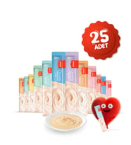 Wanpy Karışık 8 Lezzetli Sıvı Kedi Ödülü 25 X 14 gr