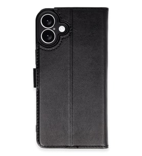 Newface Apple iPhone 16 Plus Kılıf Trend S Plus Kapaklı Kılıf - Siyah