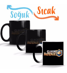 Clash Royale 04 Sihirli Kupa Bardak Porselen