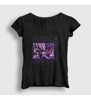 Presmono Kadın Siyah Kurapika V2 Anime Hunter X Hunter T-Shirt 238993tt