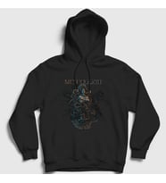 Presmono Unisex Siyah Violent Meshuggah Kapüşonlu Sweatshirt 164988tt