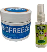 Süper Biofreeze Bakım ve 150 ml 1 Ad+ Çörek Otu Yağı ile 30 ml