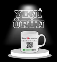 Kişiye Özel Qr Kod Şarkı Hediye Seramik Kupa Bardak