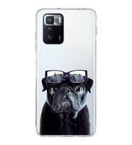 PrintiFy Xiaomi Poco X3 GT ile Uyumlu 1mm Slim Fit Köpek 3 050f Baskılı Şeffaf  Kılıf