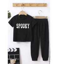 Çocuk Spooky Alt - Üst Eşofman Takımı (Kırmızı)