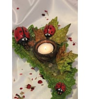 Uğurböceği Yaprak Mumluk (Karışık)