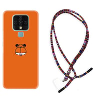 Tecno Camon 16 18P Pova Kılıf Boyun Asklı Rasta Silikon Garfi 1733