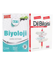 Palme AYT Biyoloji ve AKM Dil Bilgisi Soru Bankası Seti 2 Kitap