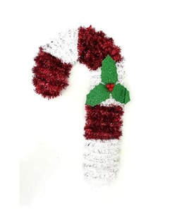 Yılbaşı Partisi Baston Dekor Süs 30 cm 1 Adet