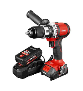 Rodex Akülü Darbeli Matkap (Kömürsüz Motor) RPX2360F 2X 2.0Ah ÇANTALI AKSESUARLI