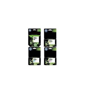 HP 920XL 1SET 4 RENK (SİYAH/MAVİ/SARI/KIRMIZI)