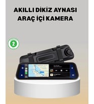 Gece Görüşlü Araç Dikiz Aynası Kamera Park Monitörlü