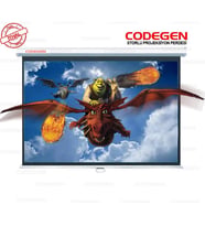 Codegen AX-20 STORLU PROJEKSİYON PERDESİ 200x200 (Arkası Siyah Fonlu - Duvar/Tava - LOHO3199-855