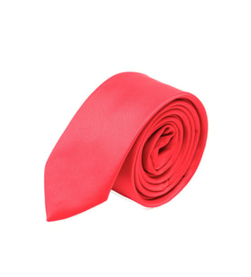 Düz Saten 5.5 Cm Kırmızı Kravat