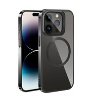 Apple iPhone 15 Pro Kılıf M-safe Şarj Özellikli Standlı Zore Klon Kapak