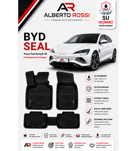 BYD SEAL-U 2024 - 2026 Araca Özel Kauçuk 3D Profesyonel Oto Paspası