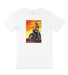 Vintage Moto Racer Tişört