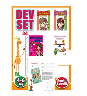 4 - 5 - 6 Yaş Minikler İçin Eğitim Setim 5 Kitap