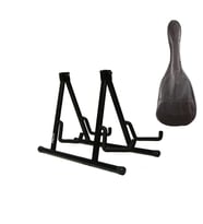 Presto Çiftli Gitar Sehpası Standı Ve Gitar Kılıfı