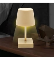 Dokunmatik Modern Masa Üstü Gece Lambası Beyaz Dekoratif Modern Şarjlı Kablosuz LED Işık