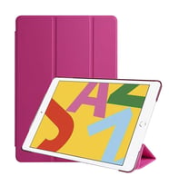 Apple iPad 9.7 2018 Fuchsia Smart Cover Standlı 1-1 Kılıf (Koyu Pembe)