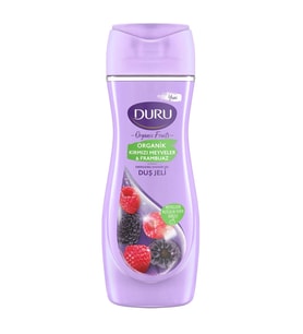 Duru Duş Jeli Organik Kırmızı Meyveler Frambuaz 450 Ml