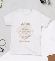 Dünyanın En Güzel Annesi Baskılı Tshirt (Beyaz)