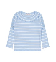 Civil Girls Çizgili 2-5 Yaş Sweatshirt - Mavi