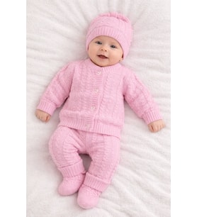 Pembe Bebek Triko 4 lü Takım
