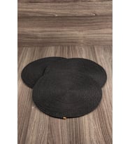 egindra Amerikan Servis-Supla Siyah 6'lı Set