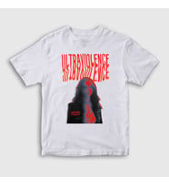 Presmono Unisex Çocuk Beyaz Ultraviolence V2 Lana Del Rey T-Shirt 499842tt