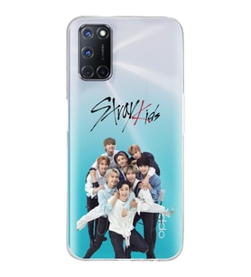 Oppo A52/A72/A92 Uyumlu Stray Kids Tasarımlı Şeffaf Telefon Kılıfı