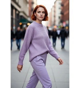 Kadın Oversize Kalıp Düşük Kol Bisiklet Yaka Triko Kazak Basic Rahat Kışlık Stil Seçimi Kaliteli